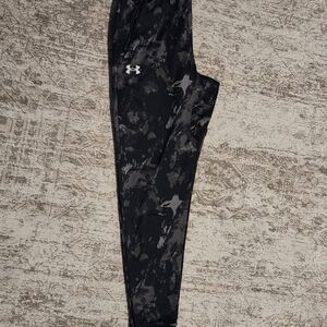 Under Armour Kids Black and Gray Camo Joggers